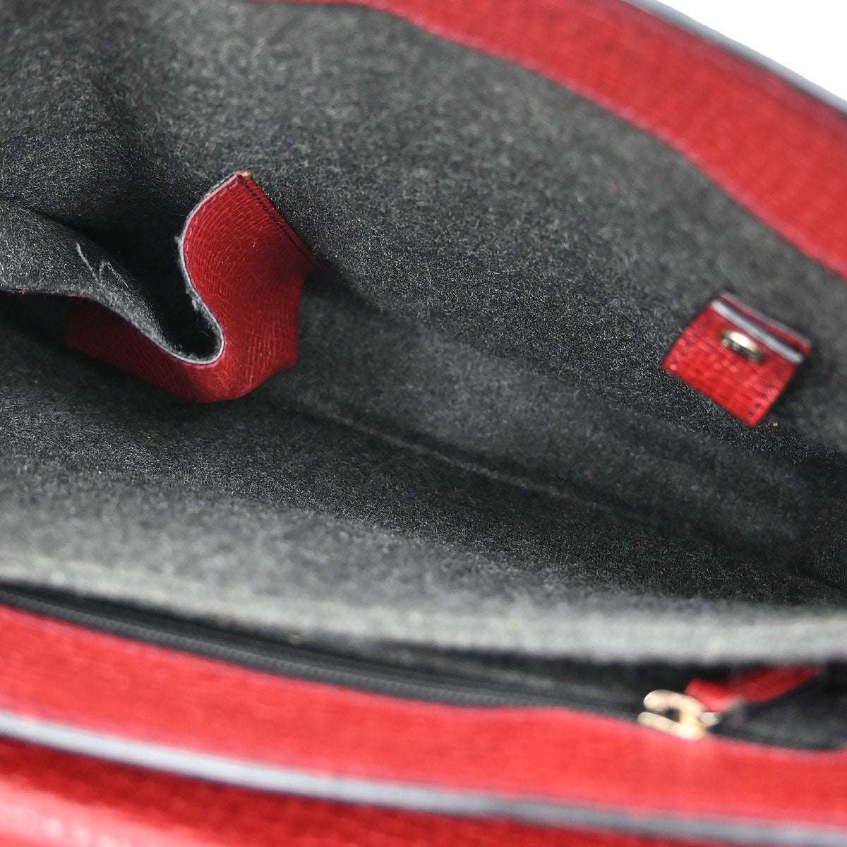 Loewe Bordeaux Leather Shoulder Bag