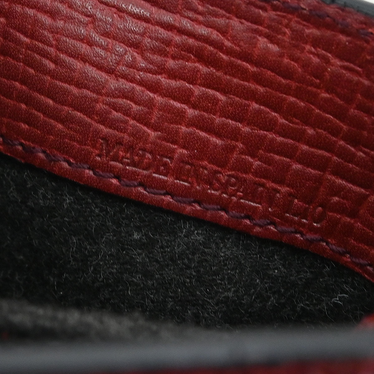 Loewe Bordeaux Leather Shoulder Bag