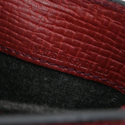 Loewe Bordeaux Leather Shoulder Bag