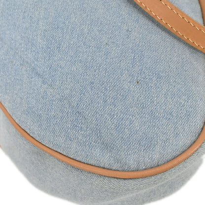 Christian Dior Light Blue Denim Saddle Handbag