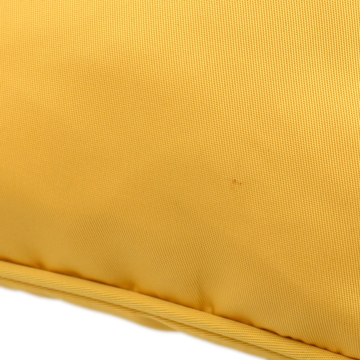 Prada Yellow Nylon Handbag