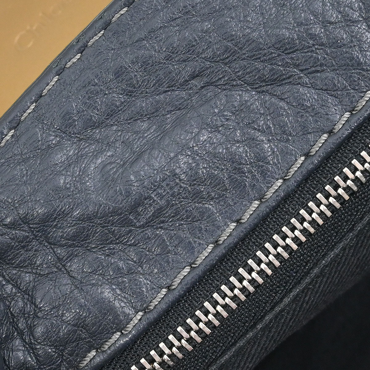 Chloe Dark Gray Paddington Medium Handbag