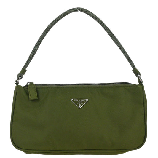 Prada Green Nylon Handbag