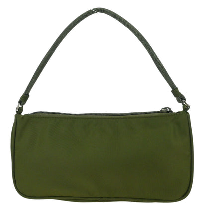 Prada Green Nylon Handbag