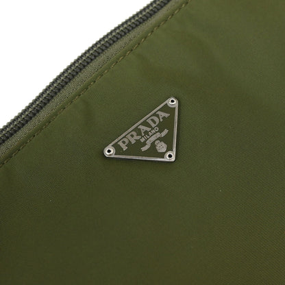 Prada Green Nylon Handbag