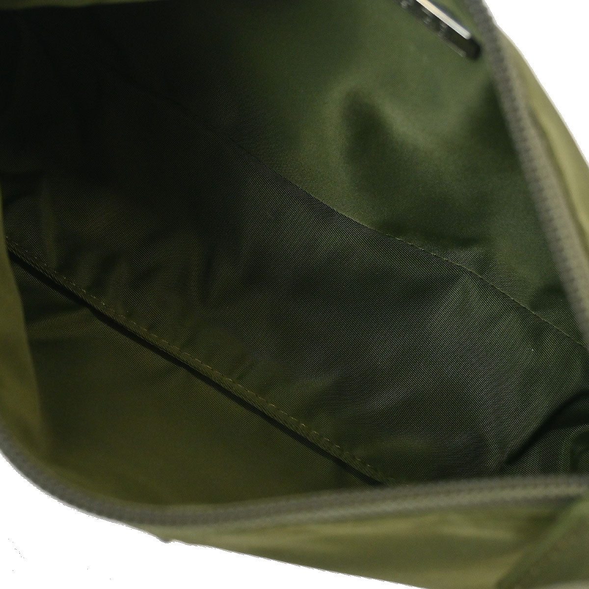 Prada Green Nylon Handbag