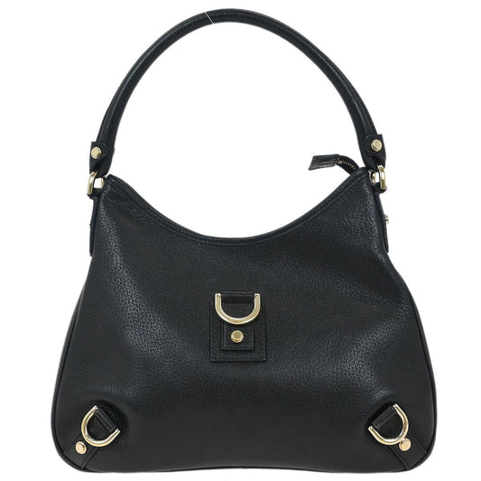 Gucci Black GG Abbey D Ring Handbag