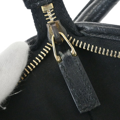 Gucci Black GG Abbey D Ring Handbag