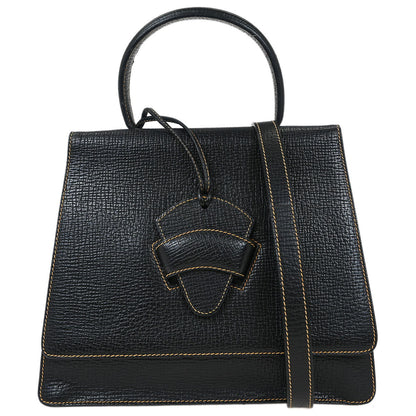 Loewe Black Barcelona 2way Shoulder Handbag