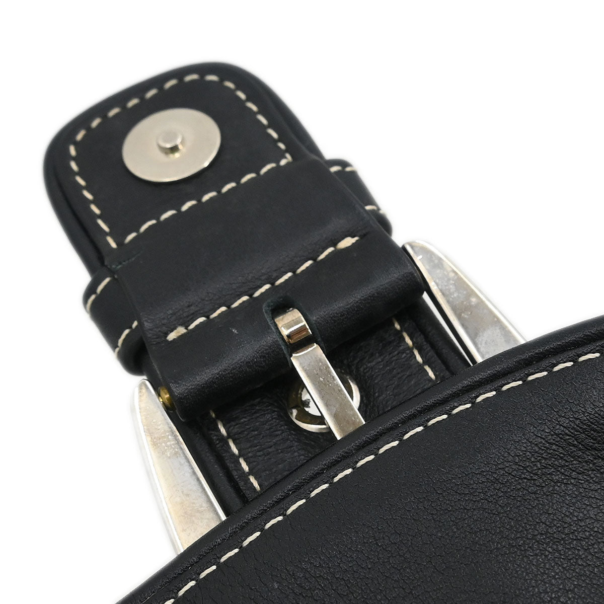 Celine Gray Canvas Macadam Handbag