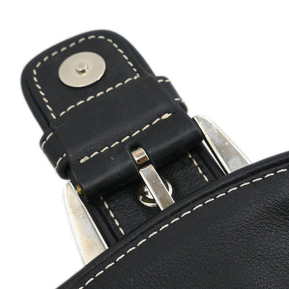 Celine Gray Canvas Macadam Handbag