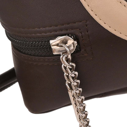 Chanel 2004-2005 Dark Brown Calfskin Cambon Ligne Bowling Bag