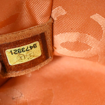 Chanel 2004-2005 Dark Brown Calfskin Cambon Ligne Bowling Bag