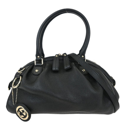Gucci Black Leather Handbag