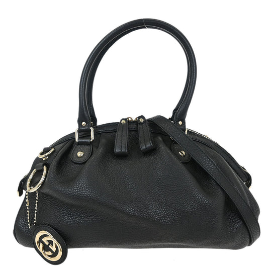 Gucci Black Leather Handbag