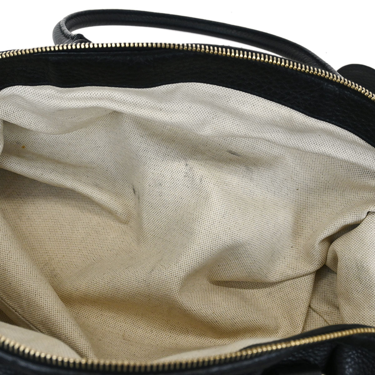 Gucci Black Leather Handbag