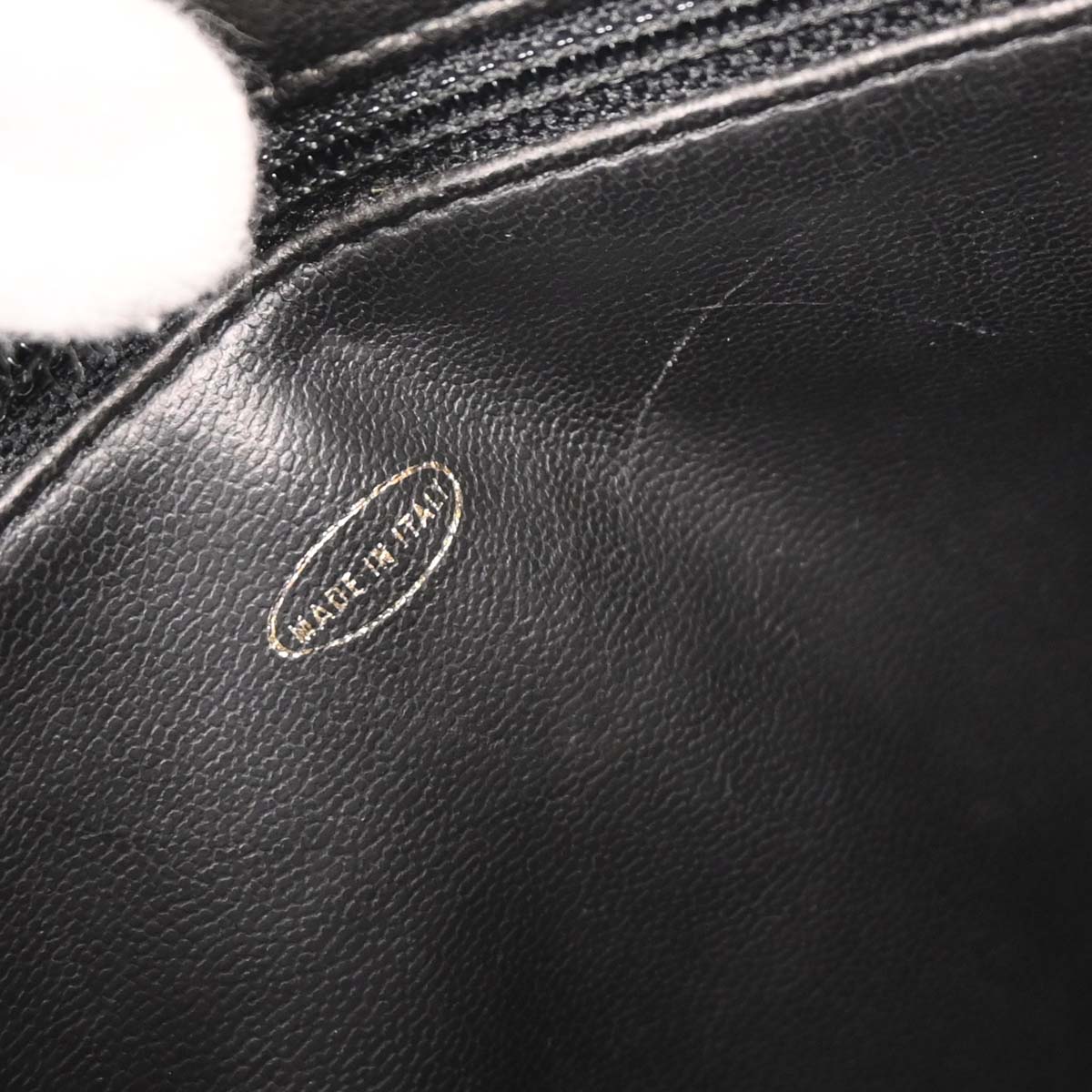 Chanel Black Velvet Shoulder Tote Bag