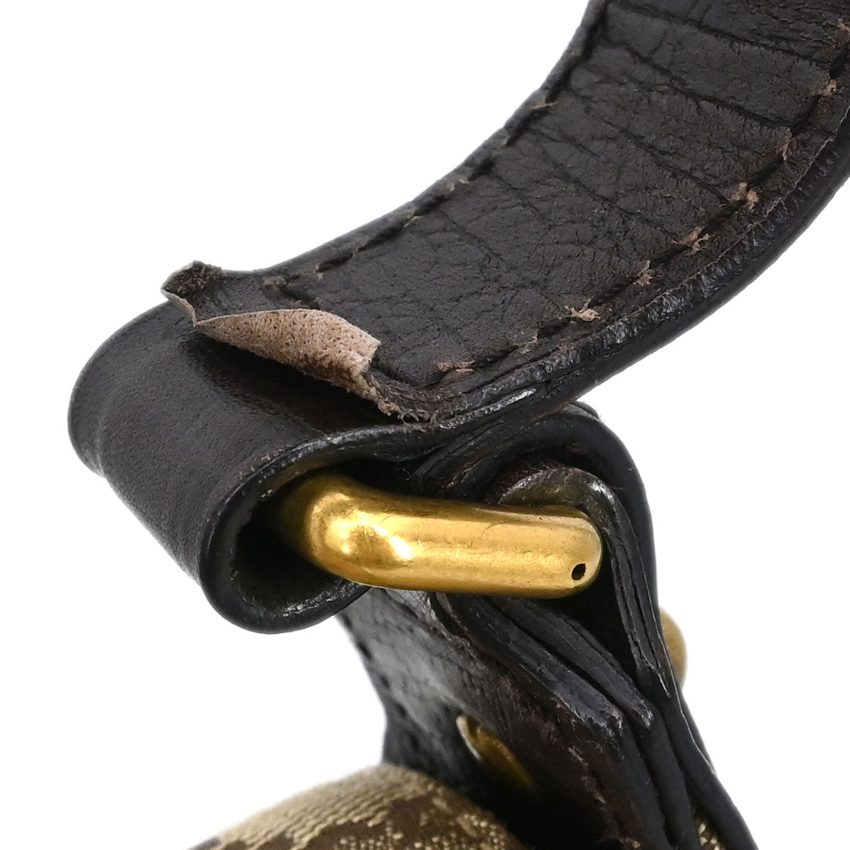 Gucci Beige Canvas Horsebit GG Handbag