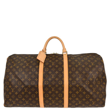 Louis Vuitton Monogram Keepall 60 Duffle Handbag M41422