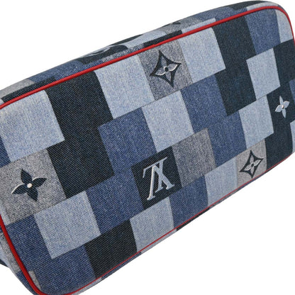 Louis Vuitton Monogram Denim Neverfull MM Shoulder Tote Bag M44981