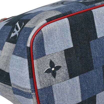 Louis Vuitton Monogram Denim Neverfull MM Shoulder Tote Bag M44981