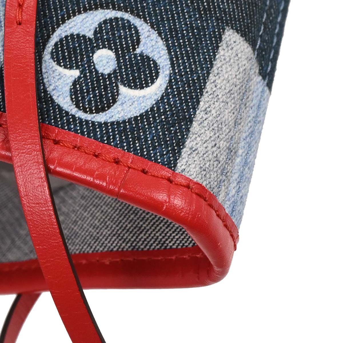 Louis Vuitton Monogram Denim Neverfull MM Shoulder Tote Bag M44981