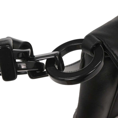 Salvatore Ferragamo Black Gancini Handbag