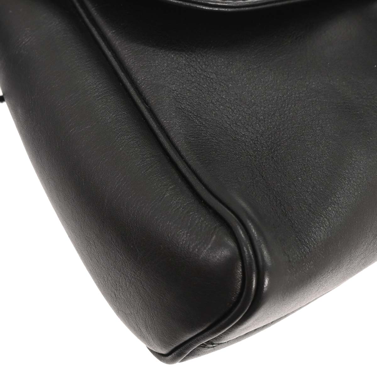 Salvatore Ferragamo Black Gancini Handbag