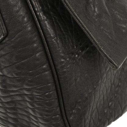 Fendi Black Leather 2way Shoulder Handbag