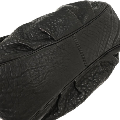 Fendi Black Leather 2way Shoulder Handbag