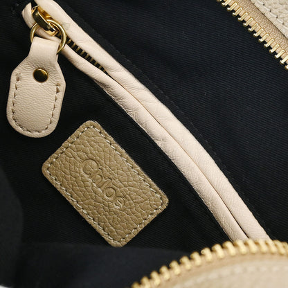 Chloe Beige Paraty 2way Shoulder Handbag
