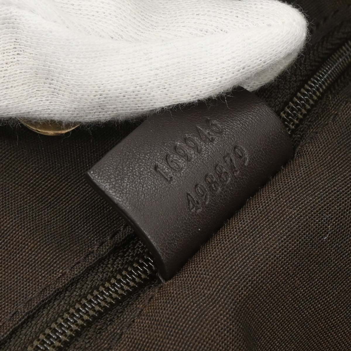 Gucci Brown Beige GG Tote Bag