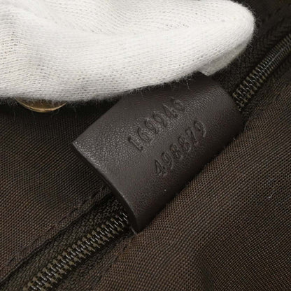 Gucci Brown Beige GG Tote Bag