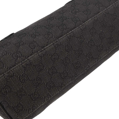 Gucci Black Canvas GG Handbag