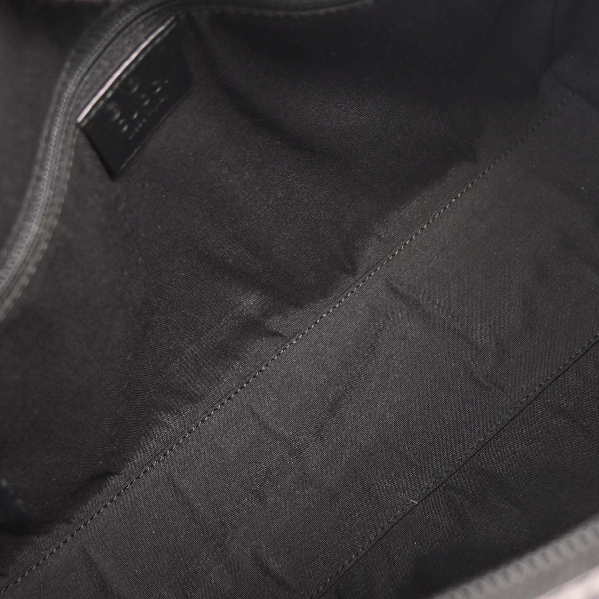 Gucci Black Canvas GG Handbag