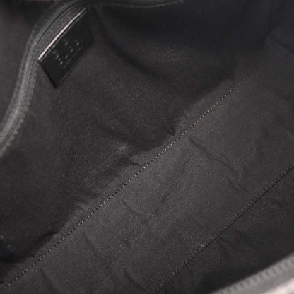 Gucci Black Canvas GG Handbag
