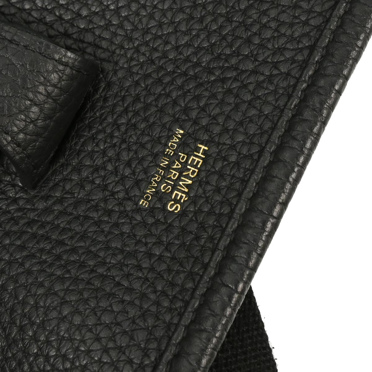 Hermes Black Taurillon Clemence Evelyne 3 29 PM Shoulder Bag