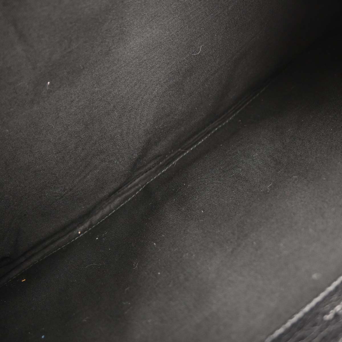 Balenciaga Black Lambskin Clip L Clutch Bag