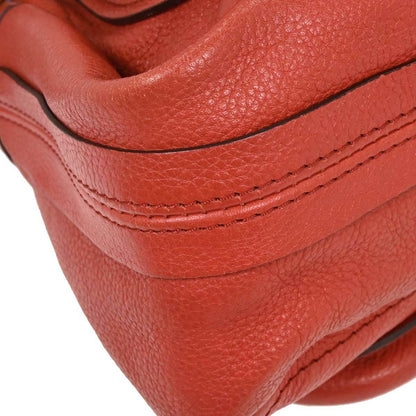 Chloe Vermilion Red Paraty 2way Shoulder Handbag