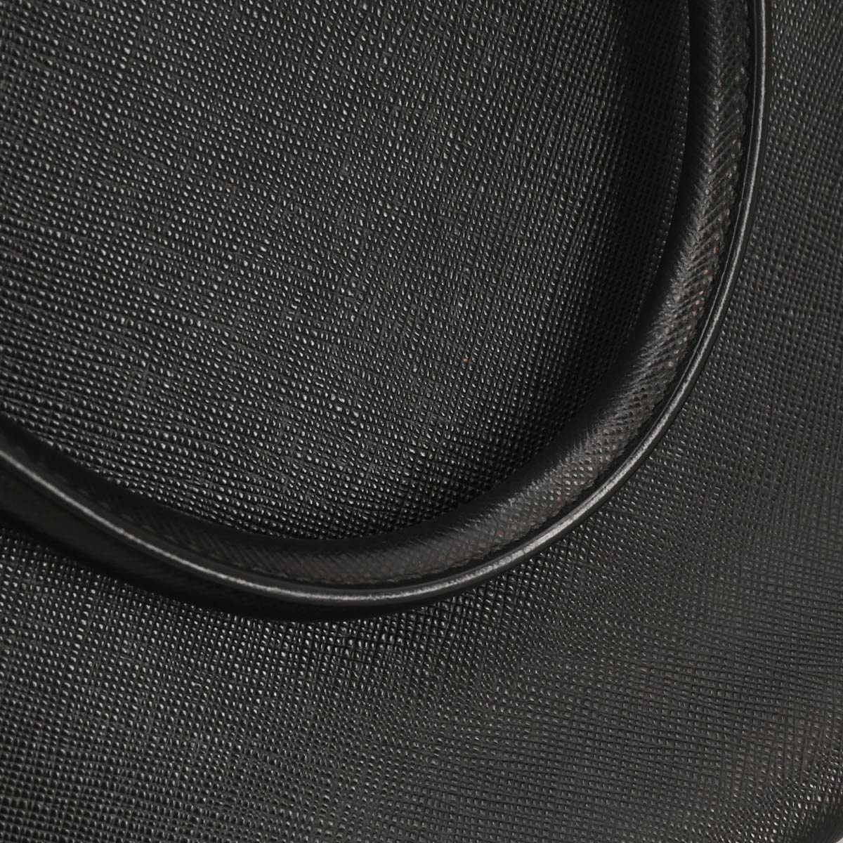 Prada Black Galleria Tote Studded 2way Shoulder Handbag