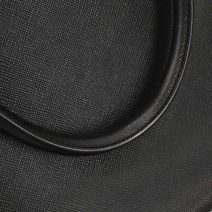 Prada Black Galleria Tote Studded 2way Shoulder Handbag