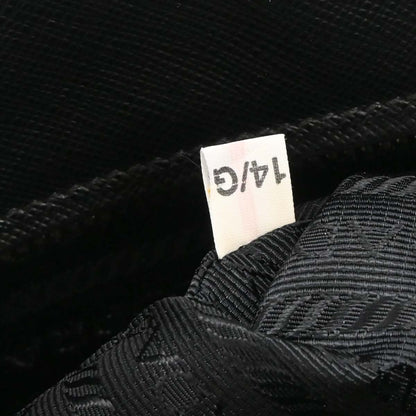 Prada Black Galleria Tote Studded 2way Shoulder Handbag