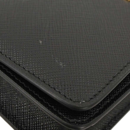 Prada Black Leather Chain Shoulder Bag