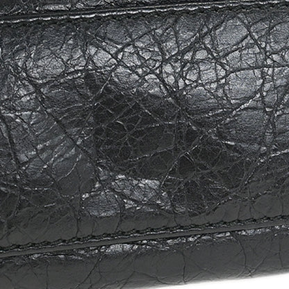 Balenciaga Black Lambskin Mini City 2way Shoulder Handbag