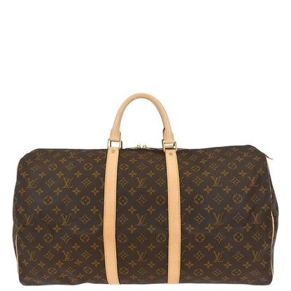 Louis Vuitton Keepall 55 Travel Handbag Monogram M41424