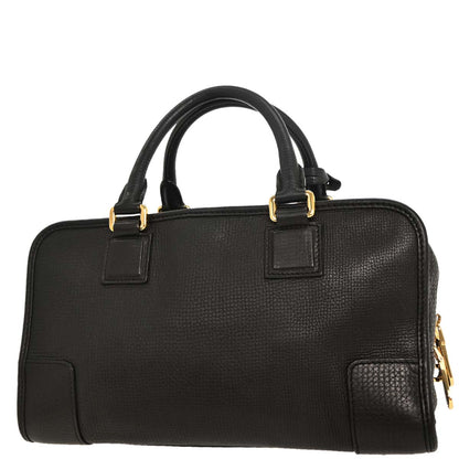 Loewe Black Leather Amazona 28 Handbag