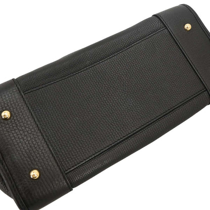 Loewe Black Leather Amazona 28 Handbag