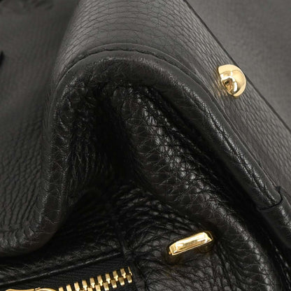 Loewe Black Leather Amazona 28 Handbag