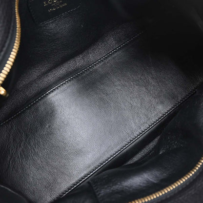 Loewe Black Leather Amazona 28 Handbag