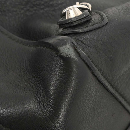 Balenciaga Black Calfskin Papier A6 Tote Shoulder Bag